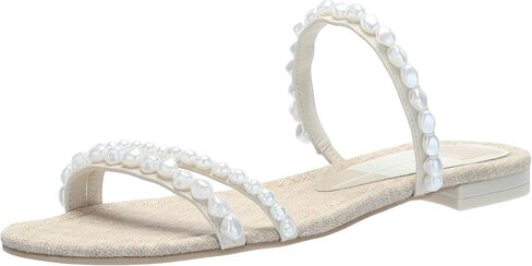 Dolce Vita Women's Tinker Pearl Low Flat Sandal in Saudi Arabia