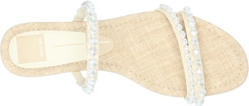 Dolce Vita Women's Tinker Pearl Low Flat Sandal in Saudi Arabia
