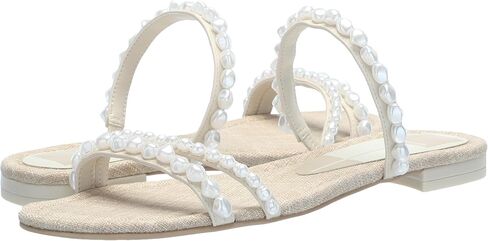 Dolce Vita Women's Tinker Pearl Low Flat Sandal in Saudi Arabia