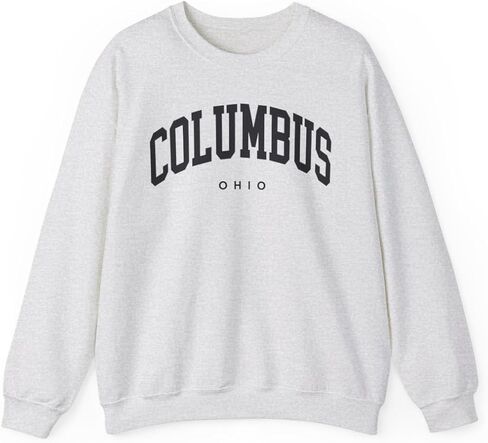 Columbus Ohio Adult Unisex Crewneck Sweatshirt in Saudi Arabia
