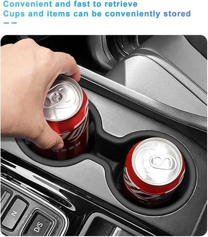 Car Cup Holder Inserts Replacement for Subaru Outback/Legacy Accessories 2020-2024,Durable Front Cup Holder Inserts Drink Holder for Outback Accessories in Saudi Arabia