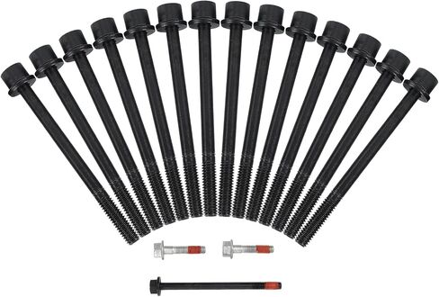 MOCA Cylinder Head Bolt Set Fits 04-06 for Colorado & for GMC Canyon 2.8L & 02-09 for Trailblazer & for GMC Envoy 4.2L & 07-08 for Isuzu i-290 2.9L DOHC in Kuwait