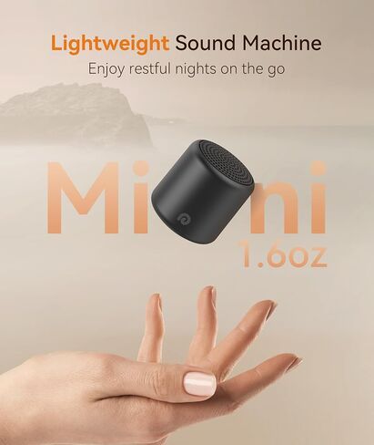 Dreamegg White Noise Sound Machine - Portable Sound Machine for Baby Adults, Travel Sound Machine for Sleep, 16 Nature Sound, Timer, White Noise Machine for Sleeping Office Privacy Home Gift in Saudi Arabia