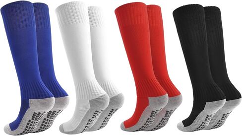 Marchare Boys Athletic Soccer Socks Knee High Socks Grip Sock Baseball Football Sock For Boys Girls in Saudi Arabia