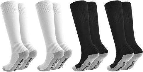 Marchare Boys Athletic Soccer Socks Knee High Socks Grip Sock Baseball Football Sock For Boys Girls in Saudi Arabia