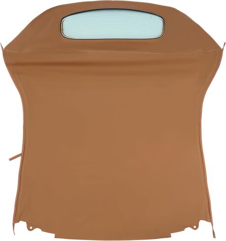 Hecasa Convertible Top Soft Top متوافق مع 2004-2009 Toyota Solara w/نافذة زجاجية ساخنة ، بني كابريو بديل بديل للصف الإبحار فينيل+ in Saudi Arabia
