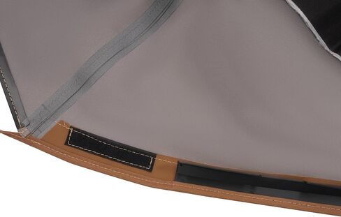 Hecasa Convertible Top Soft Top متوافق مع 2004-2009 Toyota Solara w/نافذة زجاجية ساخنة ، بني كابريو بديل بديل للصف الإبحار فينيل+ in Saudi Arabia