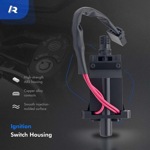 Upgrade 71400012B Ignition Switch Lock Housing Assembly Fit for 14-23 Harley Davidson Electra Road Street Tri Glide Touring Ultra Limited 2014-2023 Fork Lock Replace#11753 71400012B-003 in Kuwait