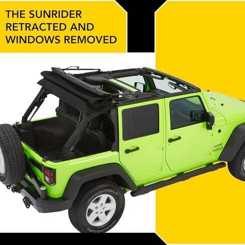 Bestop 54923-17 Black Twill Trektop NX Glide Convertible Soft Top 4-Door in Saudi Arabia