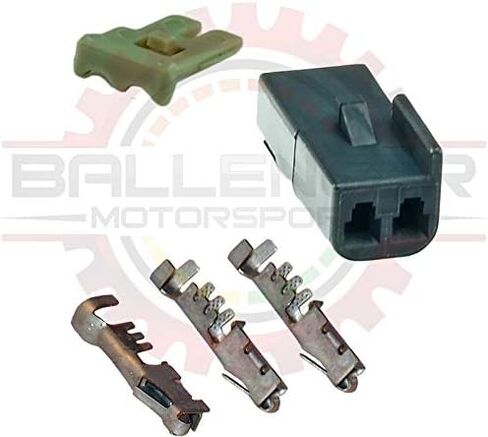 Ballenger Motorsports - Black Plug (Male) 2 Way Unsealed Metri-Pack 150 (Metripack) Connector Kit in Kuwait