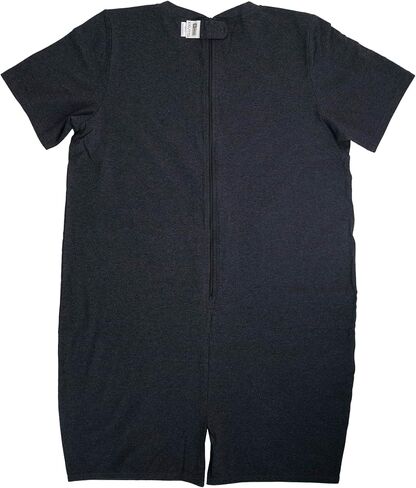 Gertex Adult Adaptive, Anti-Strip Back-Zip Lightweight Romper Designed for Special Needs, Disabilities | 100% Organic Cotton in Saudi Arabia