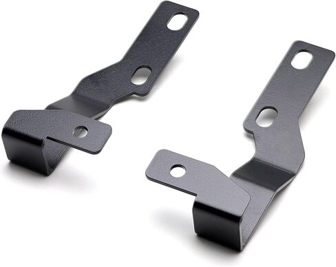 iJDMTOY Heavy Duty Steel Constructed A-Pillar Ditch Light Mounting Bracket Hardware Compatible with Toyota 2005-2015 Tacoma, 2003-2009 4Runner in Saudi Arabia