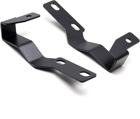 iJDMTOY Heavy Duty Steel Constructed A-Pillar Ditch Light Mounting Bracket Hardware Compatible with Toyota 2005-2015 Tacoma, 2003-2009 4Runner in Saudi Arabia