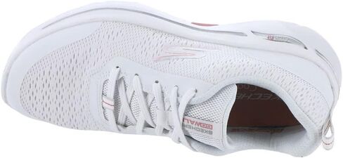 Skechers Go Walk Arch Fit - أبتاون سمر أبيض/وردي فاتح 6 B (M) in Saudi Arabia