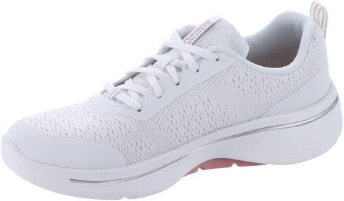 Skechers Go Walk Arch Fit - أبتاون سمر أبيض/وردي فاتح 6 B (M) in Saudi Arabia