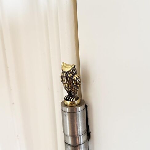 3 Pcs Brass Fox Hinge Heads Decorative Topper, Magnetic Hinge Head Toppers, Fun Bird Gifts for Women Mom Grandma Wife, Vintage Bird Statue Door Hinge Head Home Decoration in Saudi Arabia