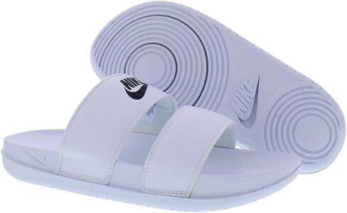 Nike Womens Offcourt Duo Slide Womens Dc0496-100 Size 12 White/Black/White in Saudi Arabia