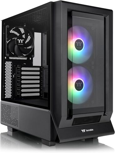 Thermaltake Ceres 350 MX/Bumblebee/Mid Tower/CT140 ARGB Fan*2/CT140 Fan*1/Mesh & TG اللوحة الأمامية/موصل مخفي MB/CA-1Z3-00M4WN-00 in Saudi Arabia