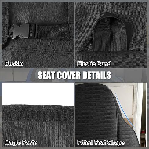 SAPUBK Custom-Fit Front Seat Covers Replace for 2013-2018 Dodge Ram and 2019-2021 Classic Ram 1500 2500 Crew Cab, Premium Neoprene with Composite Soft Foam Lining Breathable Seat Cover Cushion in Saudi Arabia