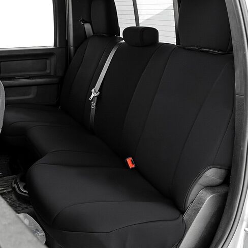 SAPUBK Custom-Fit Front Seat Covers Replace for 2013-2018 Dodge Ram and 2019-2021 Classic Ram 1500 2500 Crew Cab, Premium Neoprene with Composite Soft Foam Lining Breathable Seat Cover Cushion in Saudi Arabia