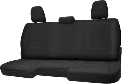 SAPUBK Custom-Fit Front Seat Covers Replace for 2013-2018 Dodge Ram and 2019-2021 Classic Ram 1500 2500 Crew Cab, Premium Neoprene with Composite Soft Foam Lining Breathable Seat Cover Cushion in Saudi Arabia