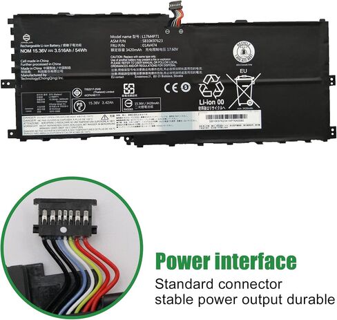 01AV421 SB10K97578 استبدال بطارية الكمبيوتر المحمول لينوفو ثينك باد T470 T480 A475 A485 TP25 Series Notebook 01AV419 01AV420 01AV489 SB10K97576 SB10K97577 11.46V 24Wh 2095mAh in Saudi Arabia