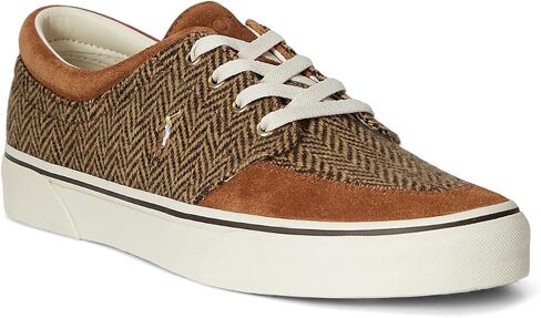 POLO RALPH LAUREN Men's Faxon Low Tan Sneaker 7 M US in Saudi Arabia