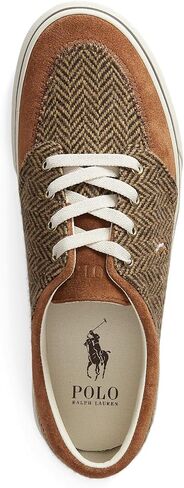 POLO RALPH LAUREN Men's Faxon Low Tan Sneaker 7 M US in Saudi Arabia