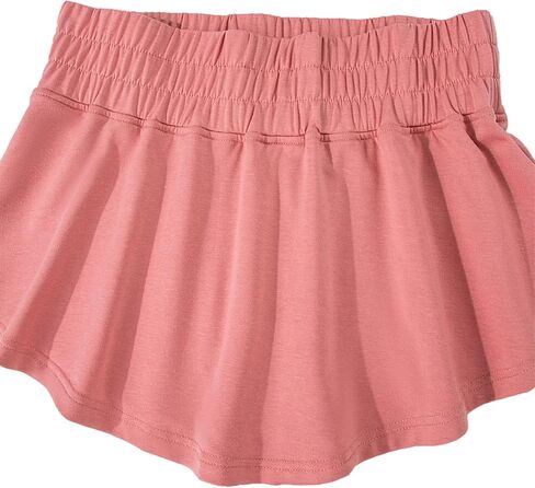 Women's 2 Piece Summer Outfit Set, Casual Short T-Shirt with Ruffle High Waisted Skirt Pants in Saudi Arabia