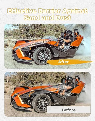 kemimoto الأمامية الزجاج الأمامي متوافق مع Polaris Slingshot Ripper Series S SL SLR GT LE 2015-2023 2024 2882154-مقاومة البولي كربونات مطلية باهظة الصلابة. in Saudi Arabia