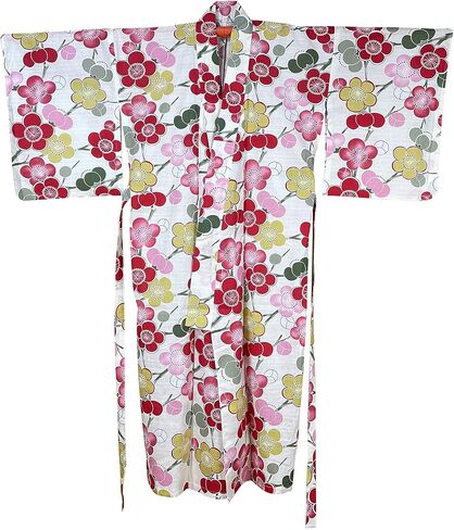 momoten] Women's Yukata Kimono Japanese Traditional Long Robe/Dress Cotton in Saudi Arabia