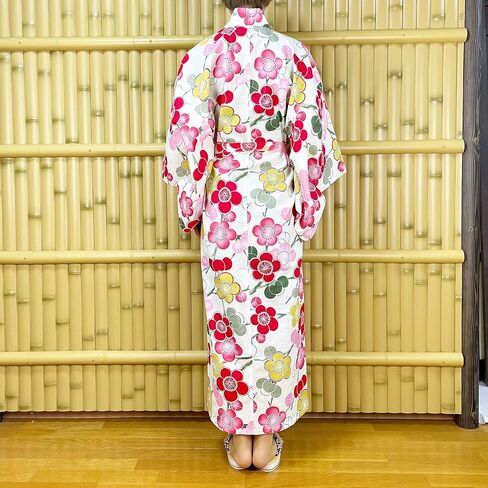momoten] Women's Yukata Kimono Japanese Traditional Long Robe/Dress Cotton in Saudi Arabia