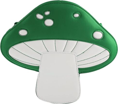 Mushroom Shoulder Purses PU Leather Lovely Crossbody Bag for Girl Women Casual Purse Casual Summer Beach Handbag in Kuwait