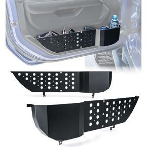 تخزين جيب الباب الأمامي المعدني متوافق مع Jeep Wrangler JL JLU 4XE 2018-2025 Gladiator JT 2020-2025 ، إكسسوارات تخزين جيوب الأبواب الجانبية-2pcs in Kuwait