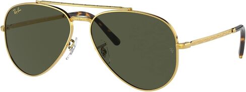 Ray-Ban RB3625 Sunglasses Bundle: RB 3625 002/B1 New Aviator Black Dark Grey and Universal Anti-slip Silicone Leash in Saudi Arabia