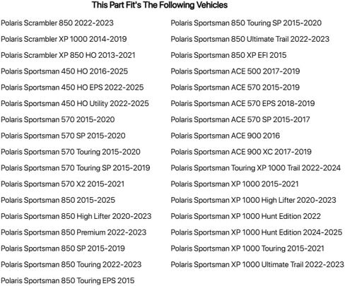 Tusk Winch with Wire Rope and Mount Plate 2500 lb. for Polaris Sportsman 450 HO Utility 2022 in Kuwait