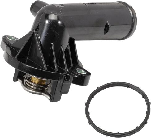 330424 Thermostat Housing Assembly Compatible with Maserati Ghibli Levante Quattroporte 2014-2021 323056 in Saudi Arabia