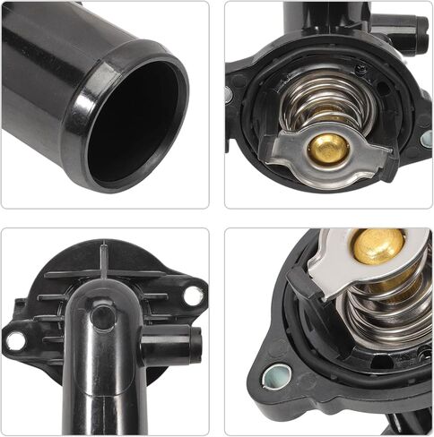 330424 Thermostat Housing Assembly Compatible with Maserati Ghibli Levante Quattroporte 2014-2021 323056 in Saudi Arabia