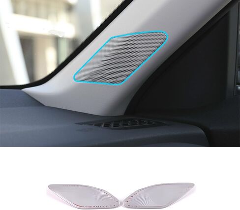ERIDANUS Auto Accessories fit for Honda Accord 11th 2023 2024 Car A Pillar Horn Frame Cover Trim (Silver) Stainless Steel 2PCS in Saudi Arabia