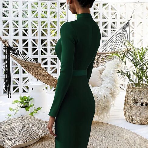 SperLucky Women's Elegant Bodycon Dresses Formal Office Sheath Dresses in Saudi Arabia