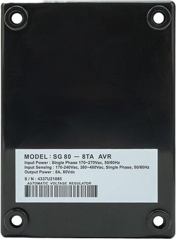 SG80-8TA منظم الجهد التلقائي منظم الجهد التلقائي لوحة منظم المنظم لمولد الديزل in Saudi Arabia
