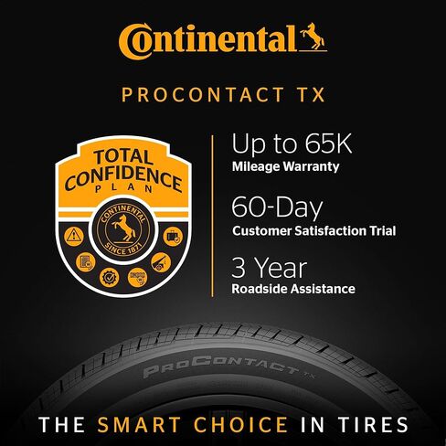 Continental ProContact TX All-Season Radial Tire - 185/65R15 88H in Kuwait