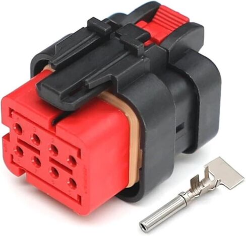 1set 776494-4 AMP 8Pin Automotive Connector AMPSEAL16 Series Waterproof Sealed Harness Female Plug Additional Terminals KLOOKY(776494-1) in Saudi Arabia