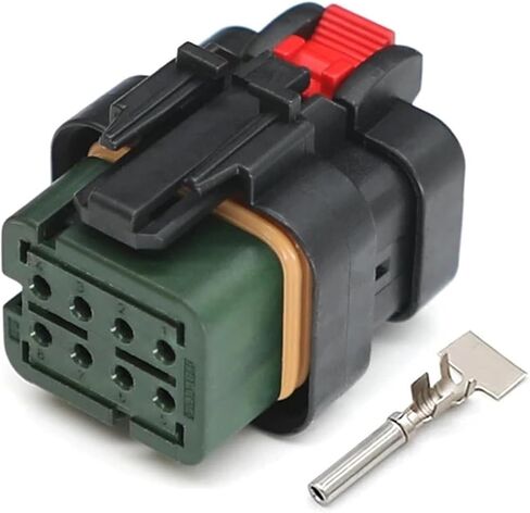 1set 776494-4 AMP 8Pin Automotive Connector AMPSEAL16 Series Waterproof Sealed Harness Female Plug Additional Terminals KLOOKY(776494-1) in Saudi Arabia