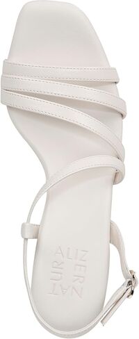 Naturalizer Women's Galaxy Sandal, Black Satin, 8 in Saudi Arabia