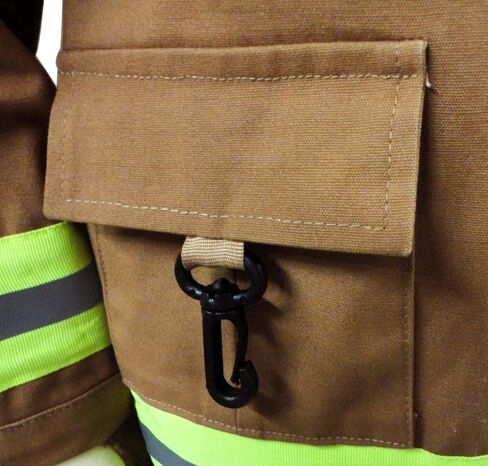 Aeromax PERSONALIZED Jr. Firefighter Suit/Bunker Gear, BLACK or TAN in Saudi Arabia