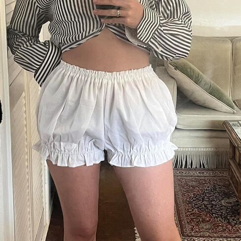 kmbangi نساء مزخرفة بلواح y2k gingham plaid شورت الشكك لطيف مرنة منخفضة الخصر مثير بيجاما micro in Saudi Arabia