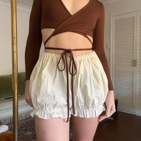 kmbangi نساء مزخرفة بلواح y2k gingham plaid شورت الشكك لطيف مرنة منخفضة الخصر مثير بيجاما micro in Saudi Arabia