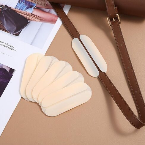 Gatuida 6pcs Bra Strap Pads Mini Soft Silicone Shoulder Pads, Invisible Non-Slip Bra Strap Cushions Holders for Women in Saudi Arabia