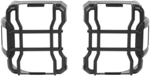 Tail Light Guard Trim ABS Frame Bezel Black 2pcs Rear Left Right for Jeep for Wrangler 2018-2023 TLGTAPFBFJW2B in Saudi Arabia